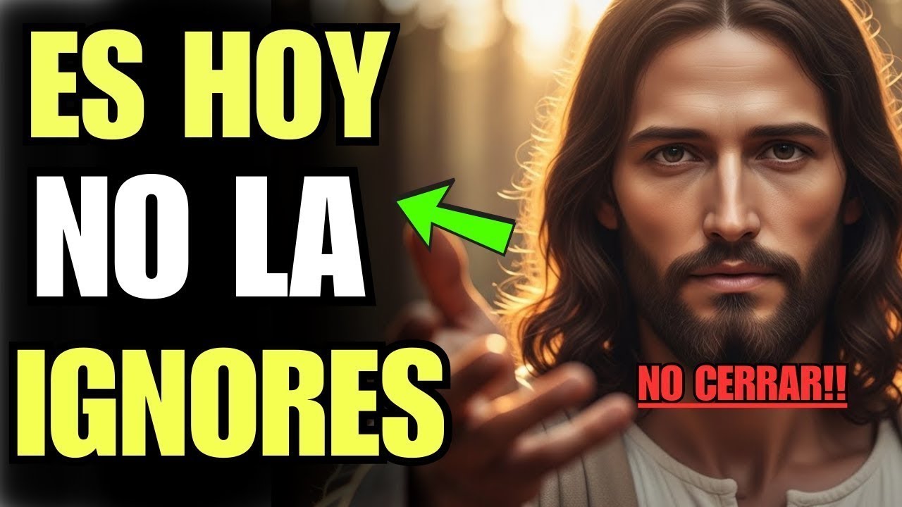 🚨 ¡DETENTE! DIOS ACABA DE MIRARTE AHORA