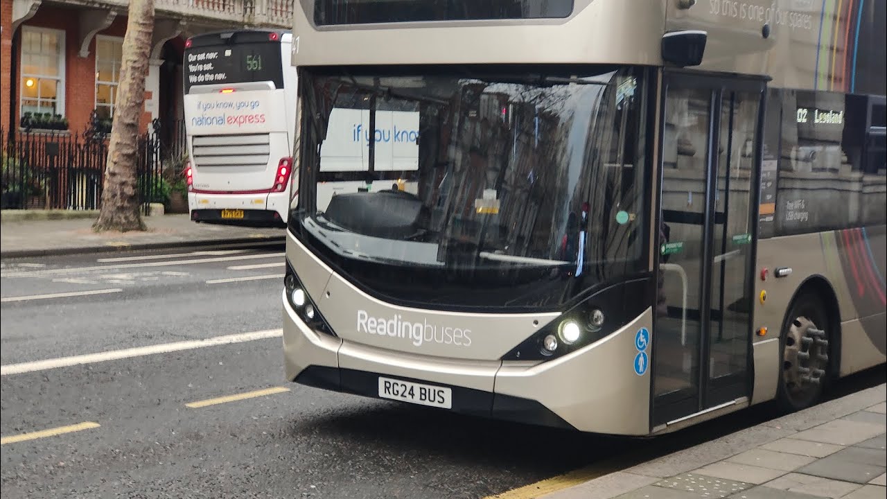 Reading Buses 2024 ADL Enviro400 City 741 (RG24 BUS) On The 702 To Legoland Windsor