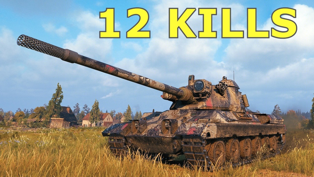 SPHT : 12 Kills - World of Tanks.