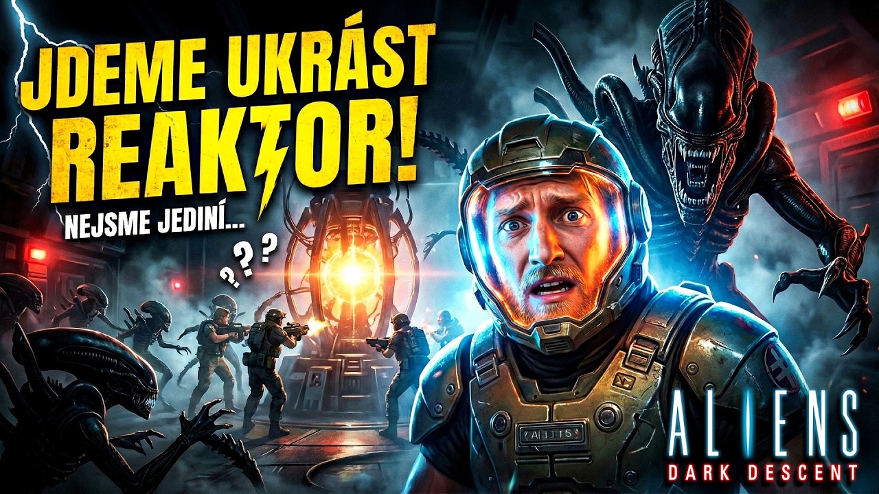 Z REAKTORU ZEMŘEME! Sebevražedná mise | Aliens: Dark Descent CZ #7