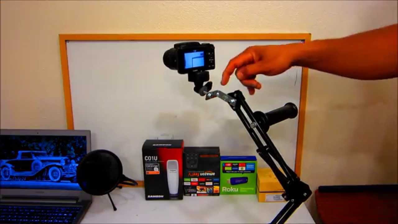 DIY MOVABLE  CAMERA MOUNT