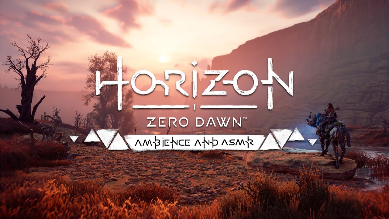Horizon Zero Dawn  |  Cinematic Ambience and ASMR  |  4K