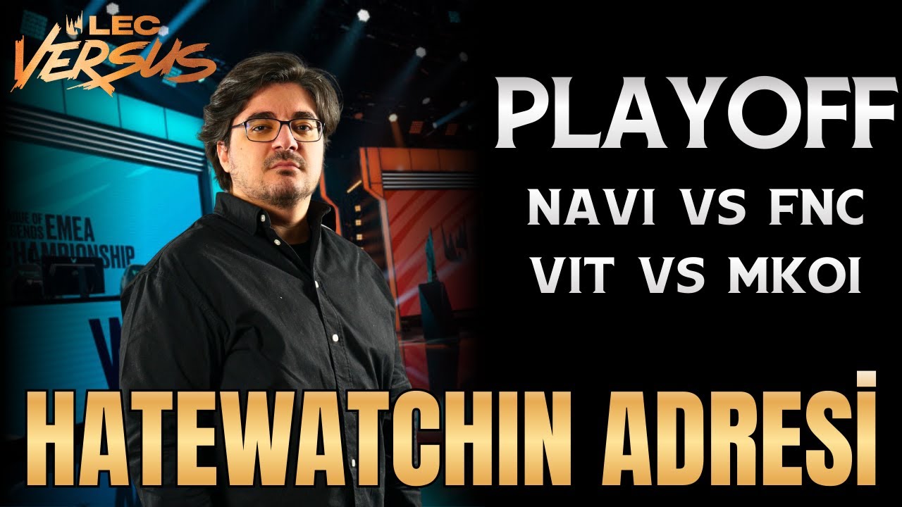 🔴LEC Versus Playoffs Costream🔴#WatchLEC