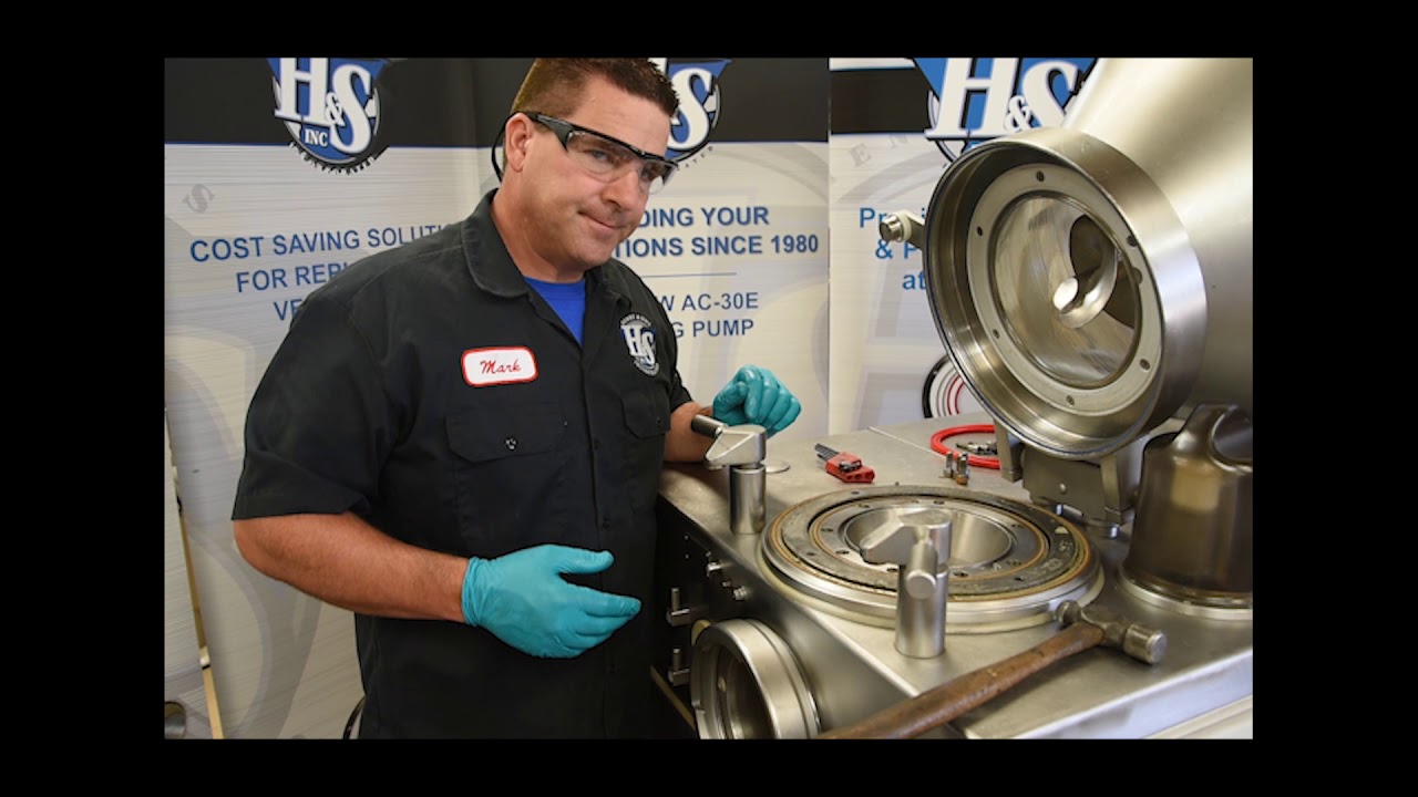 Part 1 Vemag HP-C / E Four Point Bearing Service