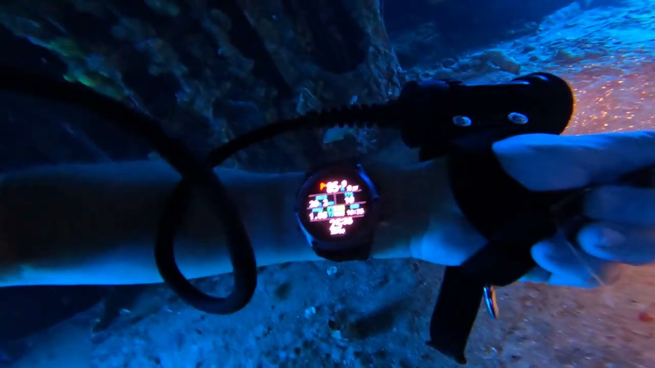 USS Duane solo swim-through #scubadiving #shearwater #diverite