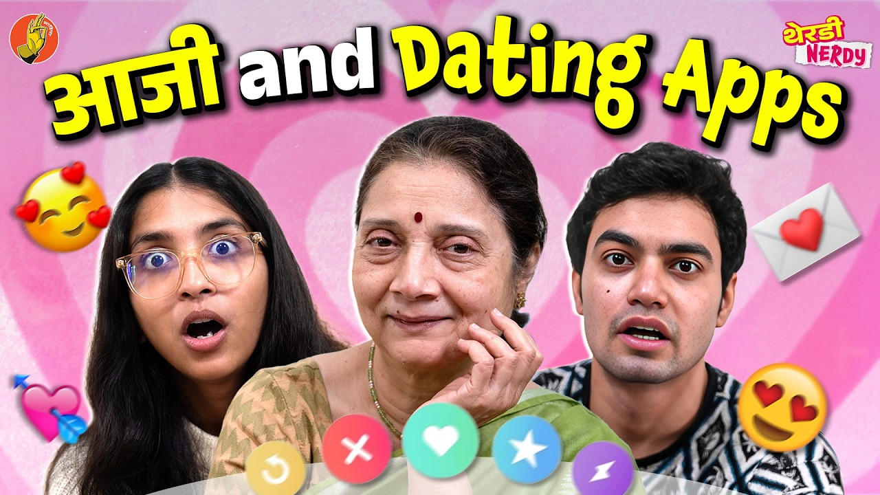 Aaji vs Dating Apps | Therdy and Nerdy | Epic Reaction | #BhaDiPa