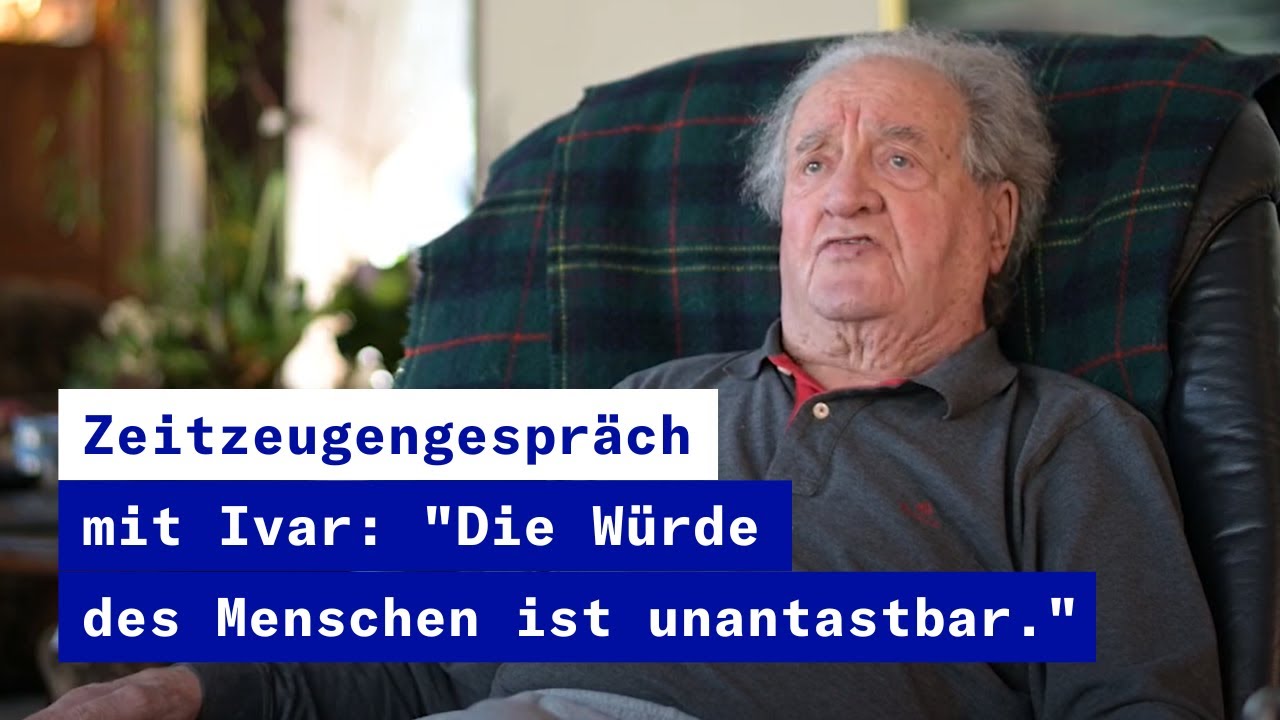 Zeitzeugengespr&auml;ch mit Ivar Buterfas-Frankenthal