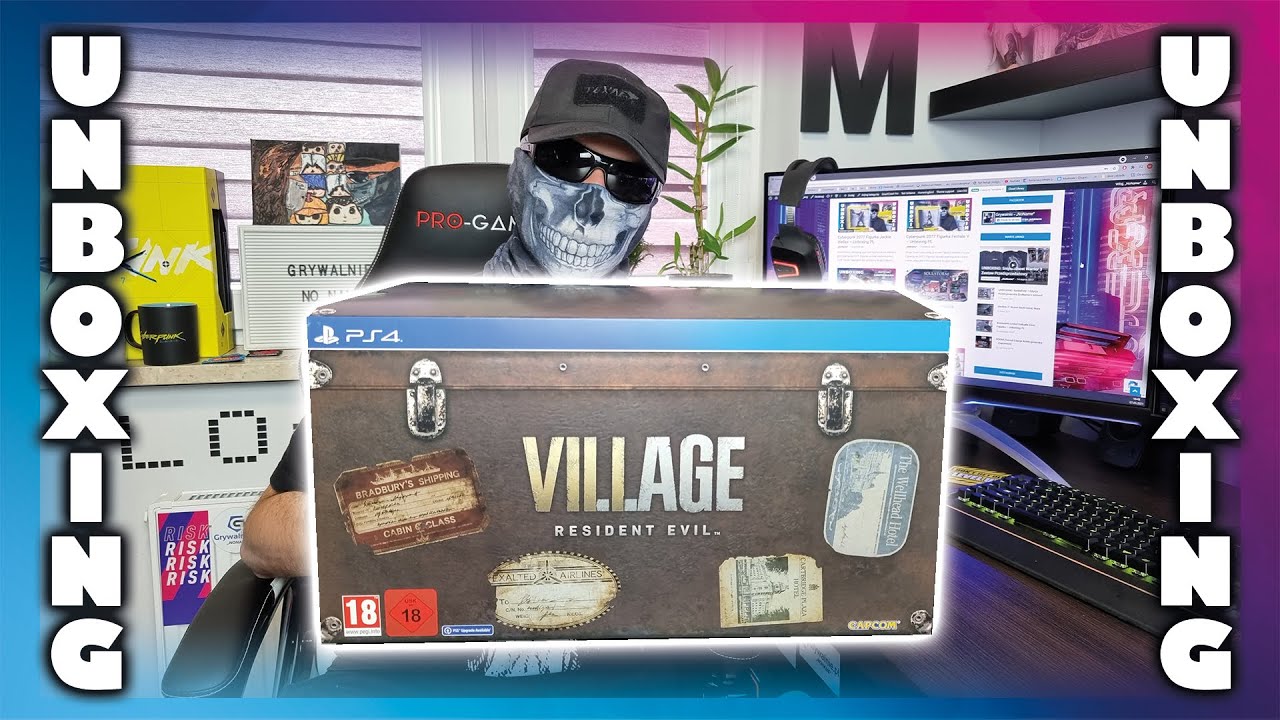 Resident Evil Village Edycja Kolekcjonerska/Collector's Edition Unboxing PL | Rozpakowanie