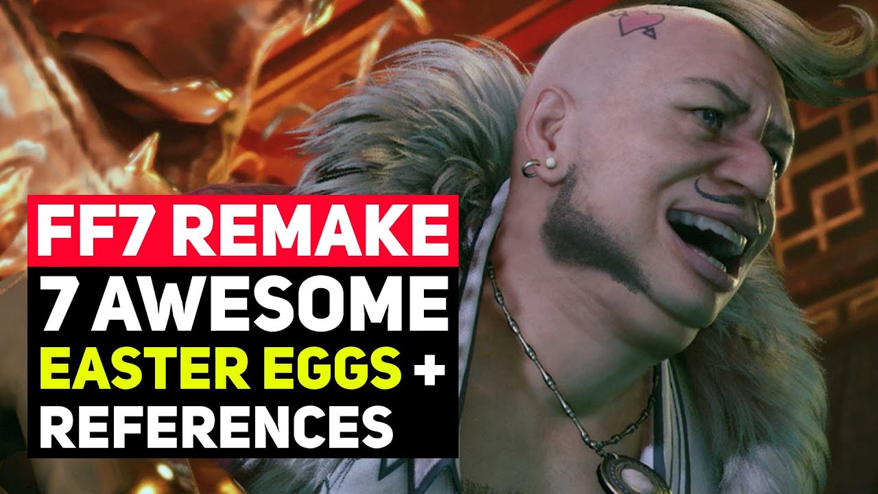 Final Fantasy 7 Remake: 7 Awesome Easter Eggs/References