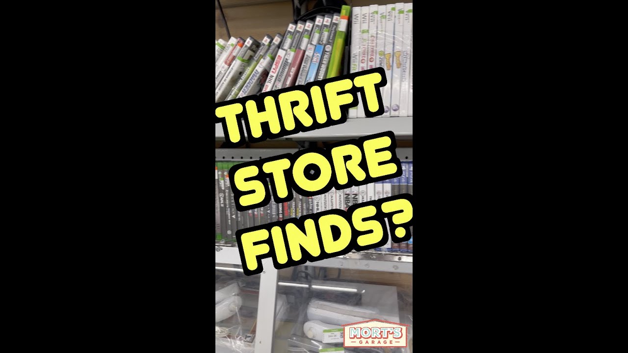 My Quickest Thrift Store Game Hunt Video EVER!