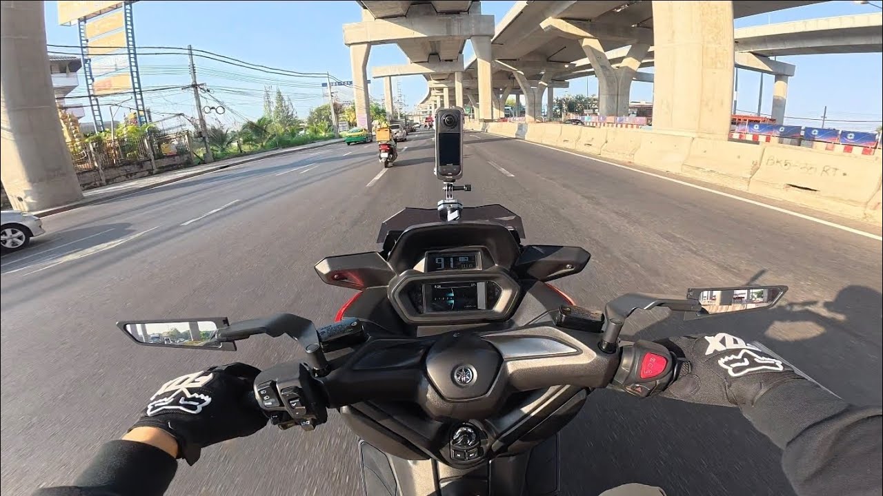 XMAX300 บันทึกการขี่ 10กุมภาพันธ์69