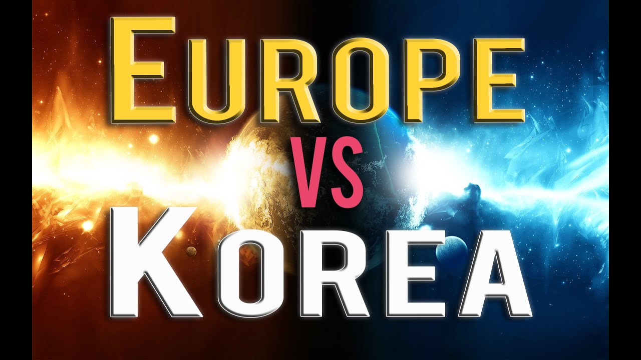 European vs. Korean Shoutcasters