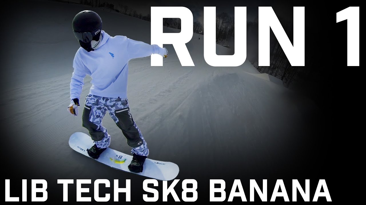 Run 1: 24/25 Lib Tech Skate Banana Snowboard