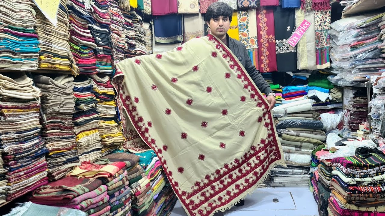 female balochi shawl hand made #shawl #quetta #balochistan