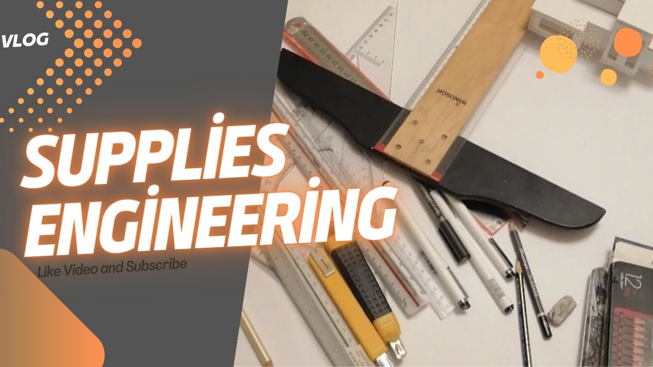 «Supplies engineering»أهم أدوات إعدادى  هندسة ومادة الرسم الهندسى 📐📏👷