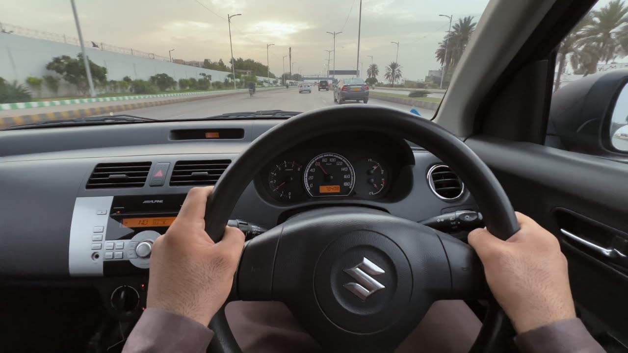 2012 Suzuki Swift DLX POV Drive