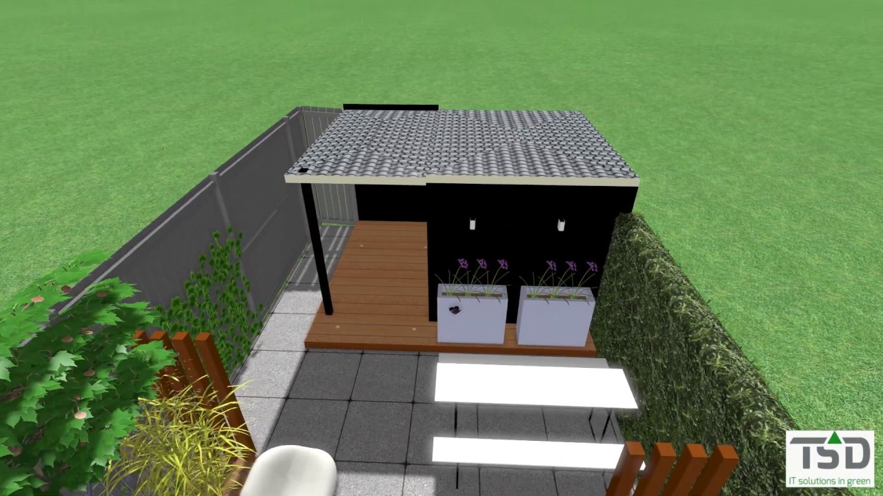 3d tuinwandeling - stadstuin Rotterdam