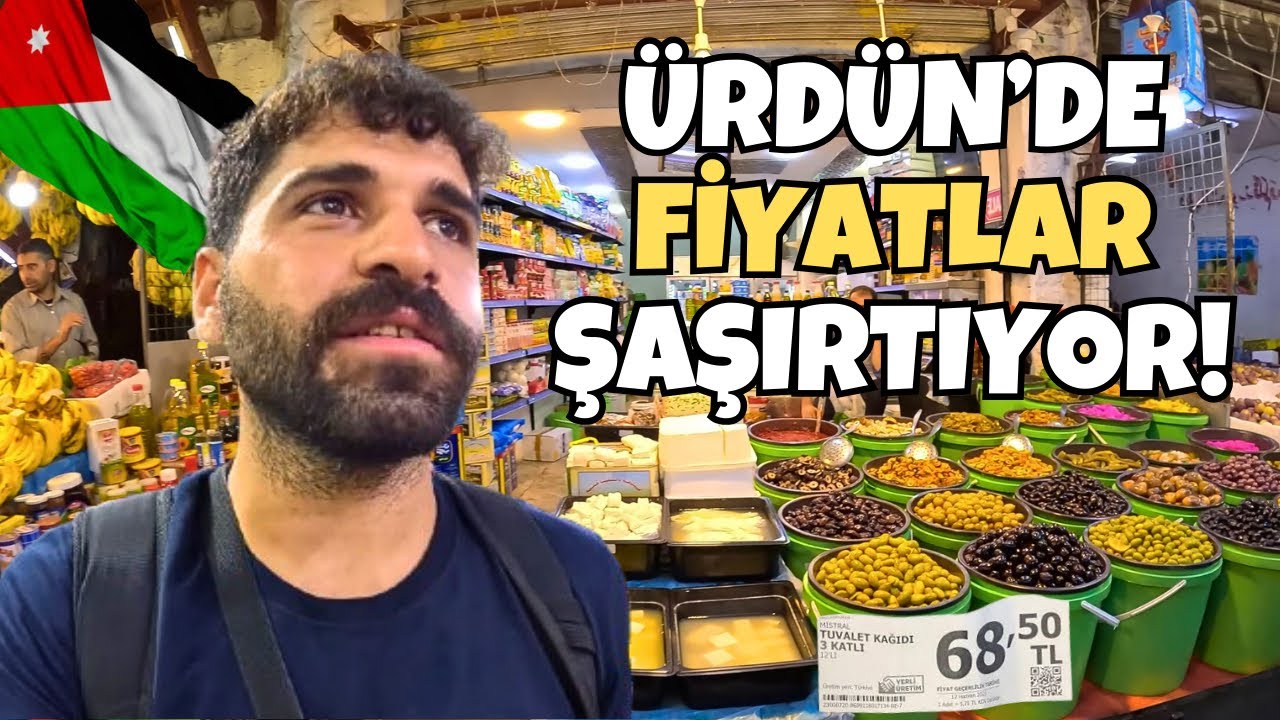 Türk Lirası ile Ürdün Gezilir mi? Market, Pazar ve Daha Fazlası! 🇯🇴 ~144