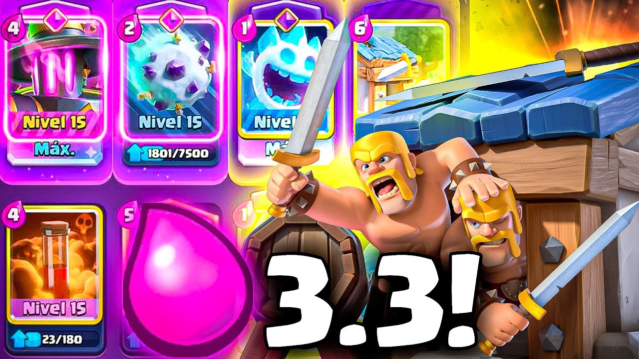 ¡¡¡¿¿¿LA CARTA MÁS ROTA Y NADIE LA USA???!!! El Mejor Mazo de Clash Royale