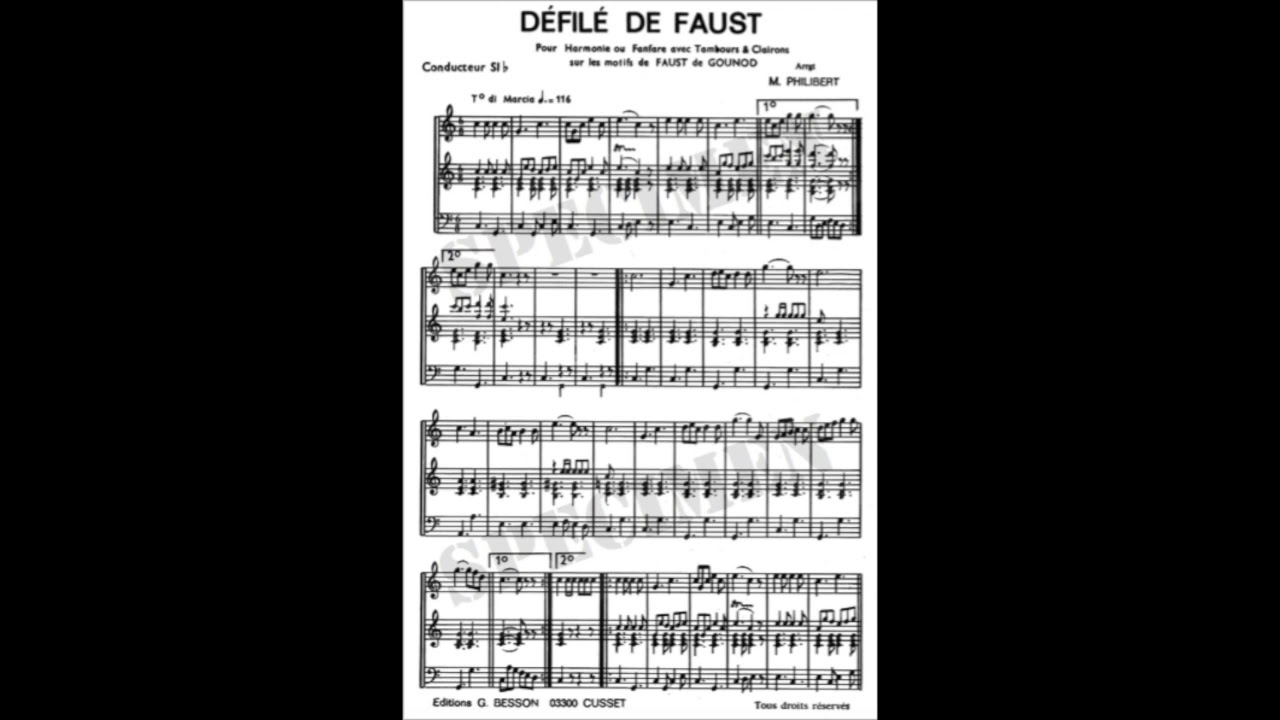 Défilé de Faust