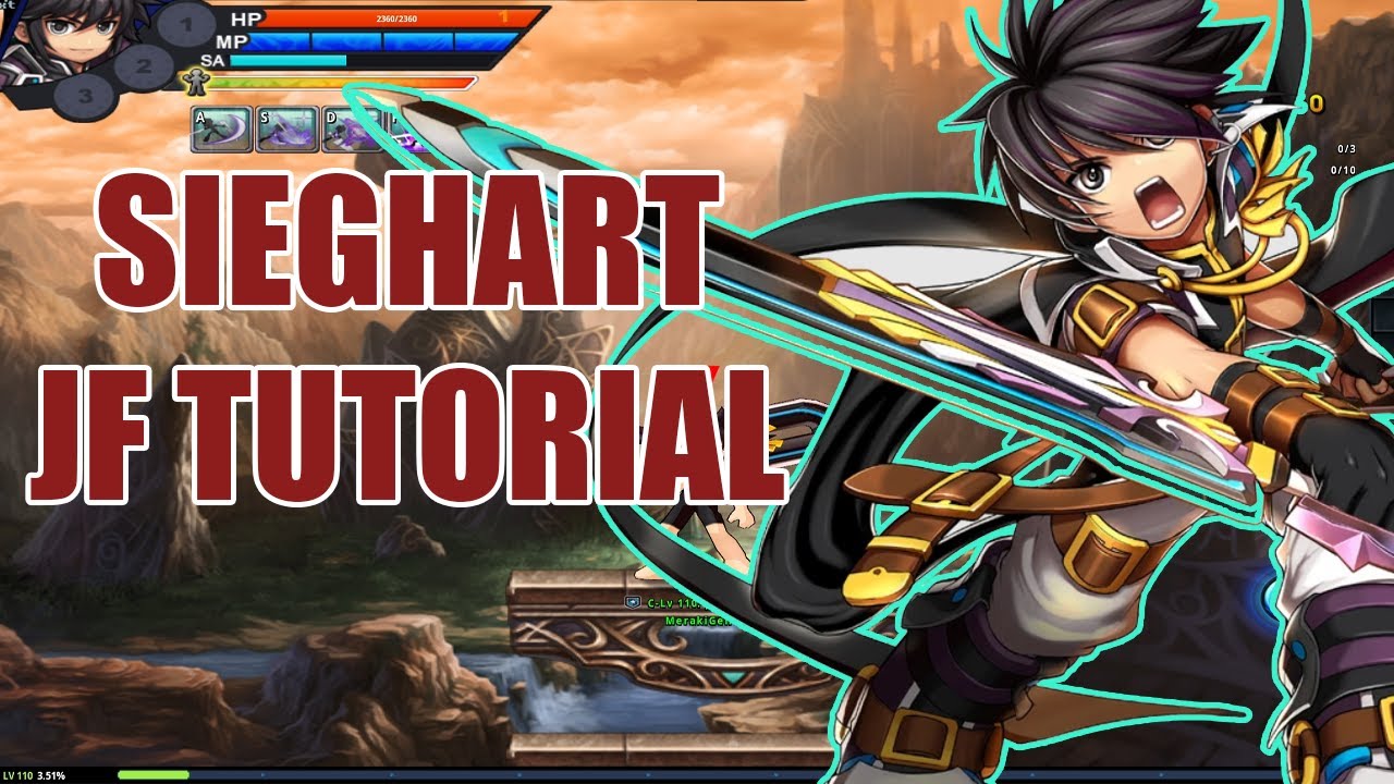 Sieghart Prime Knight JF (+ Other Moves) Tutorial || GCC
