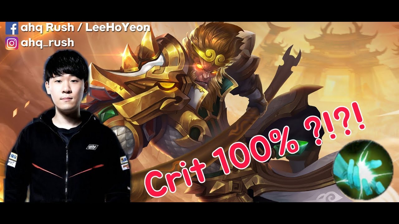 《ahq Rush 》Jungle Wukong Play!! Korea Rank!! 