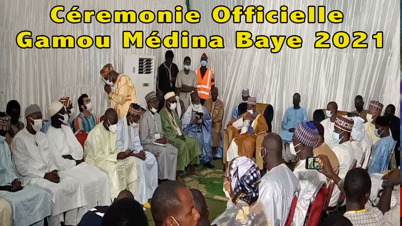 Céremonie Officielle Gamou Médina Baye 2021.