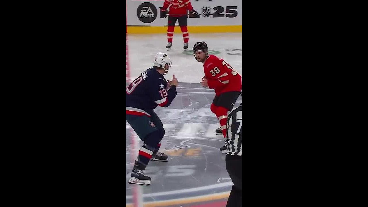 3 Fights In 9 Seconds Between Canada And USA 🇨🇦 🇺🇸