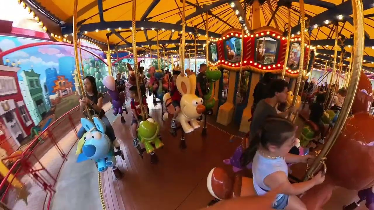 Disney Adventure Park Game 10 Jessie's Critter Carousel