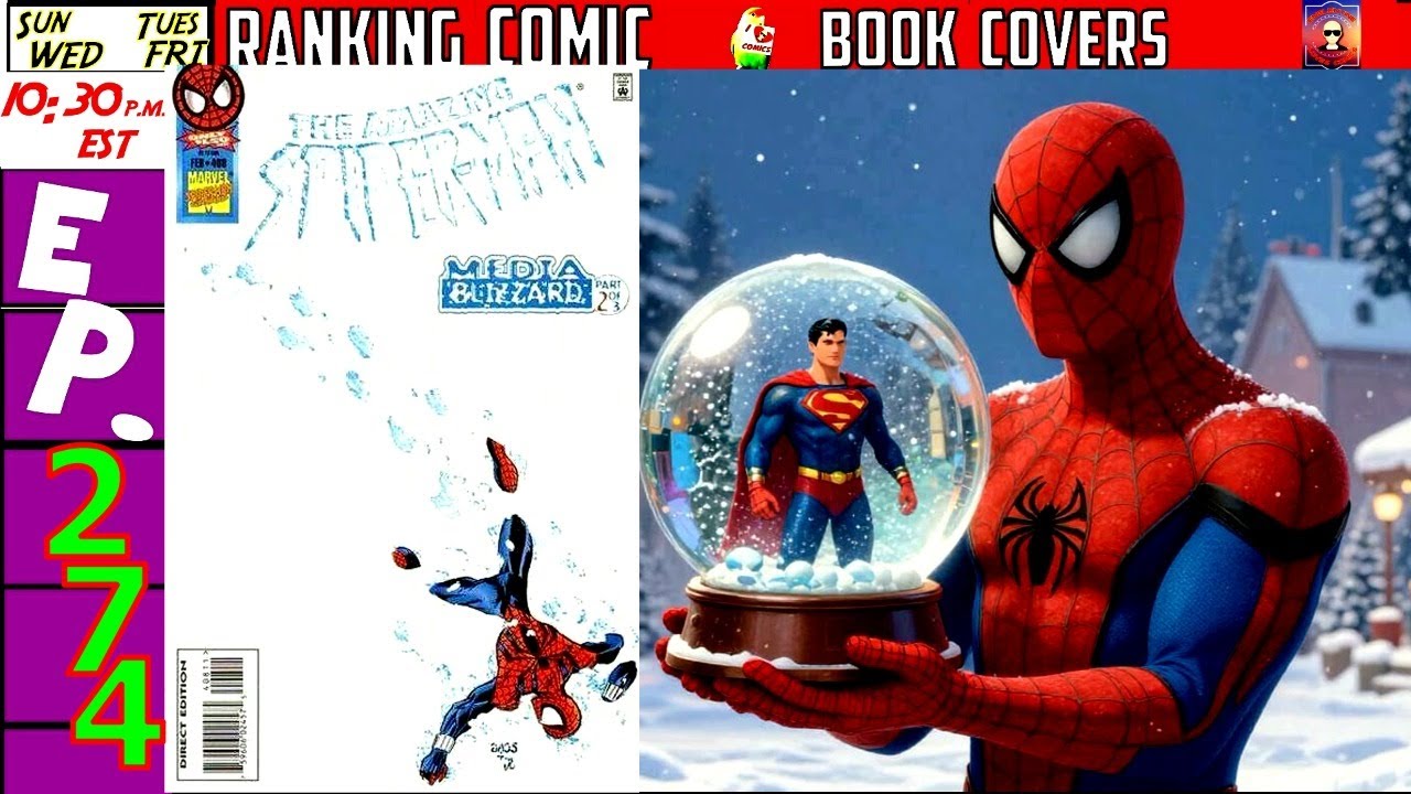 Ranking Snow Covered Comic Book Covers