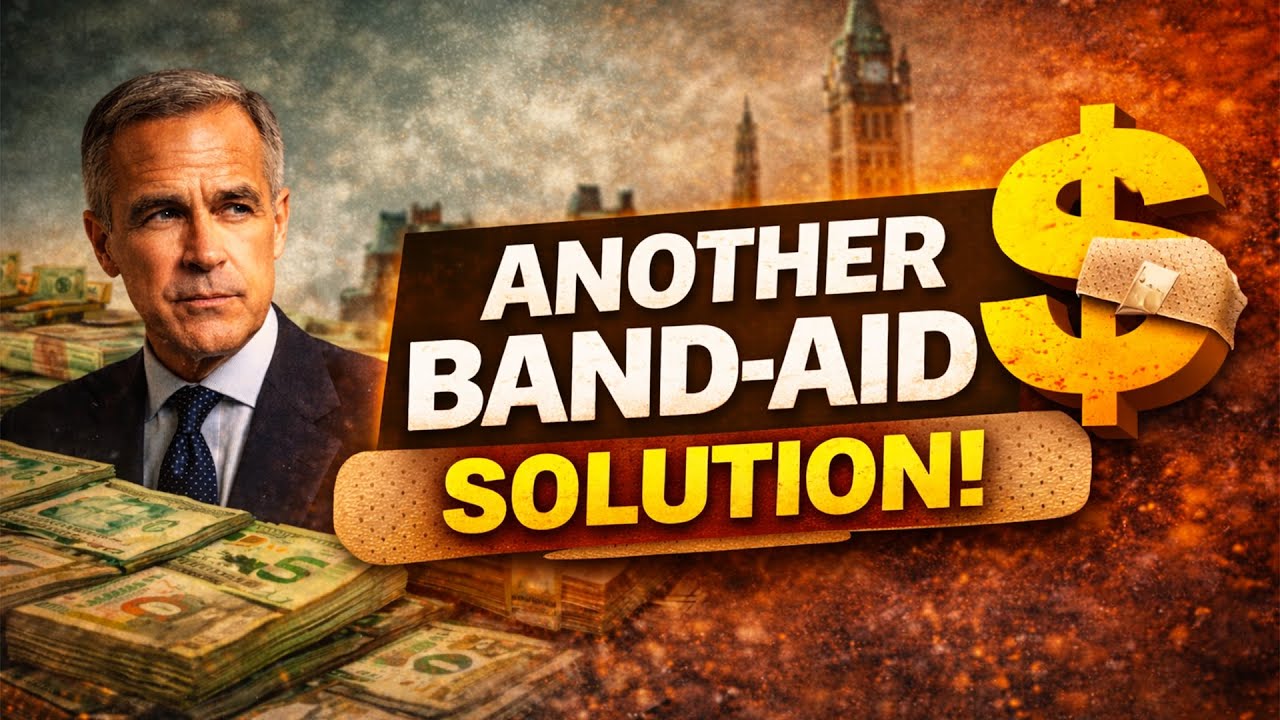 Why Carney’s GST Rebate WON'T Fix Affordability for Canadians!