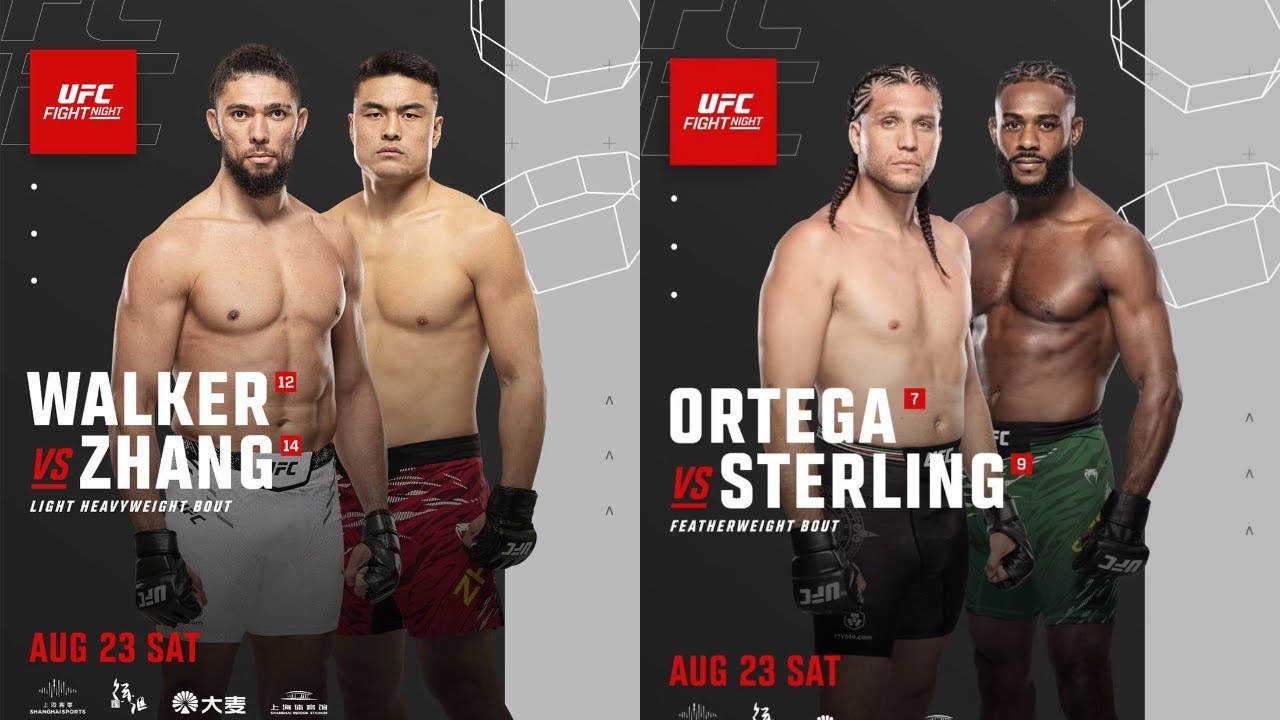 Разбор турнира UFC Fight Night   Walker vs  Zhang