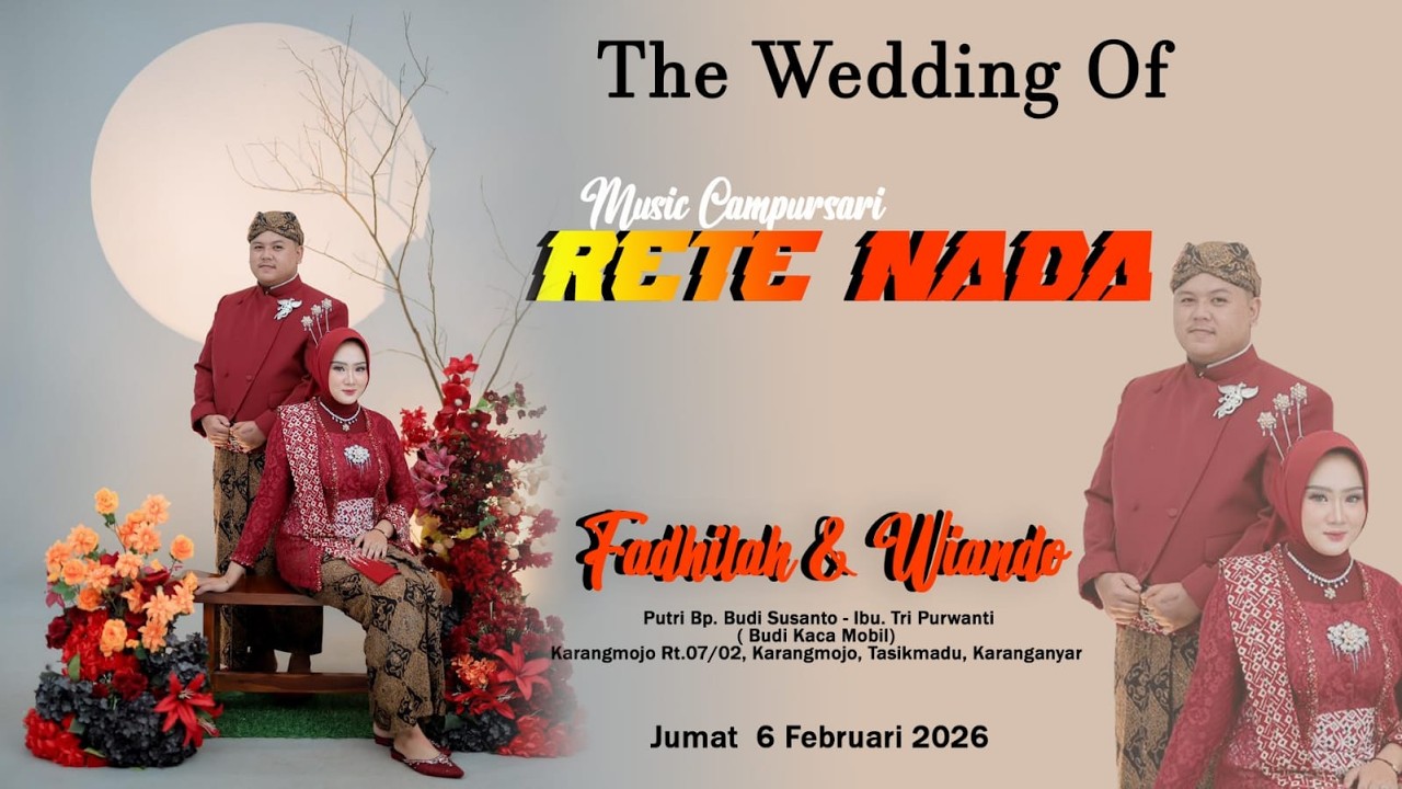 🔴📡LIVE  RETE NADA   ❃ WEDDING  