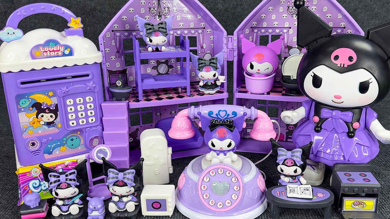 Ultimate Satisfying KUROMI Sanrio Toy Collection Unboxing 2026 | TOY PLAYSET ASMR