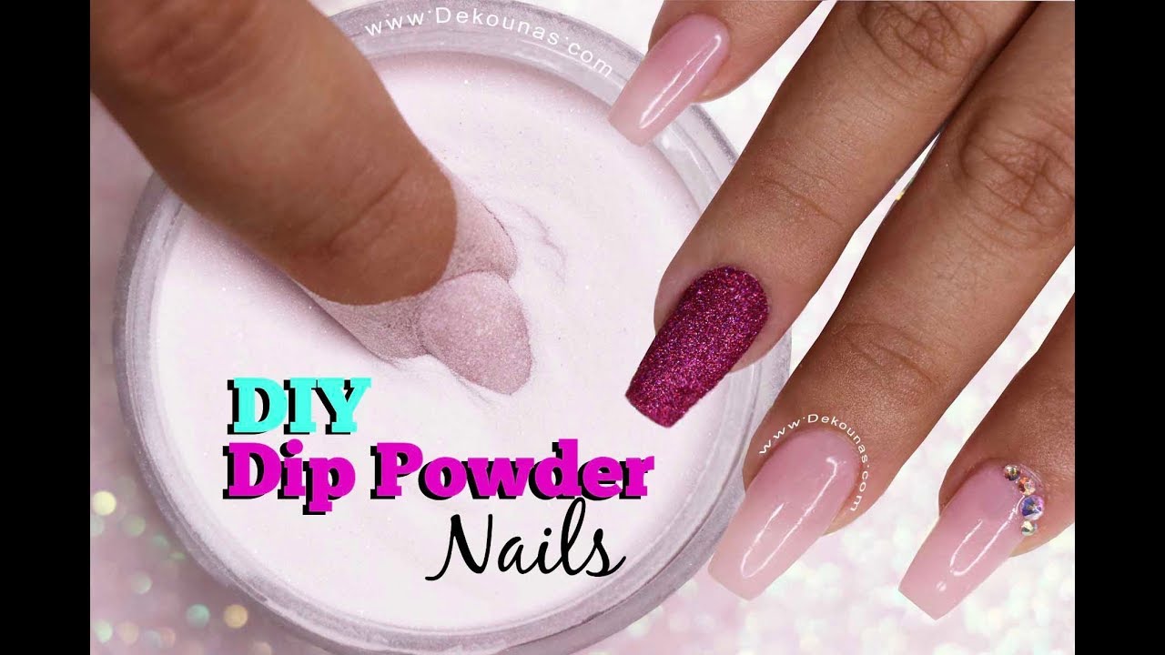 DIY Dip Powder Nails ♥ Deko Uñas
