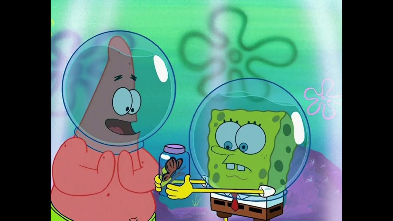 SpongeBob and Patrick sees a butterfly | Full Scene |