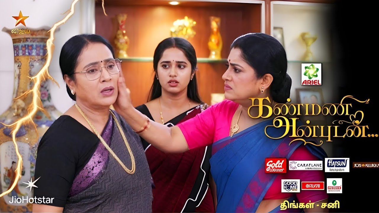 coming soon kanmani anbudan serial tomorrow promo review 