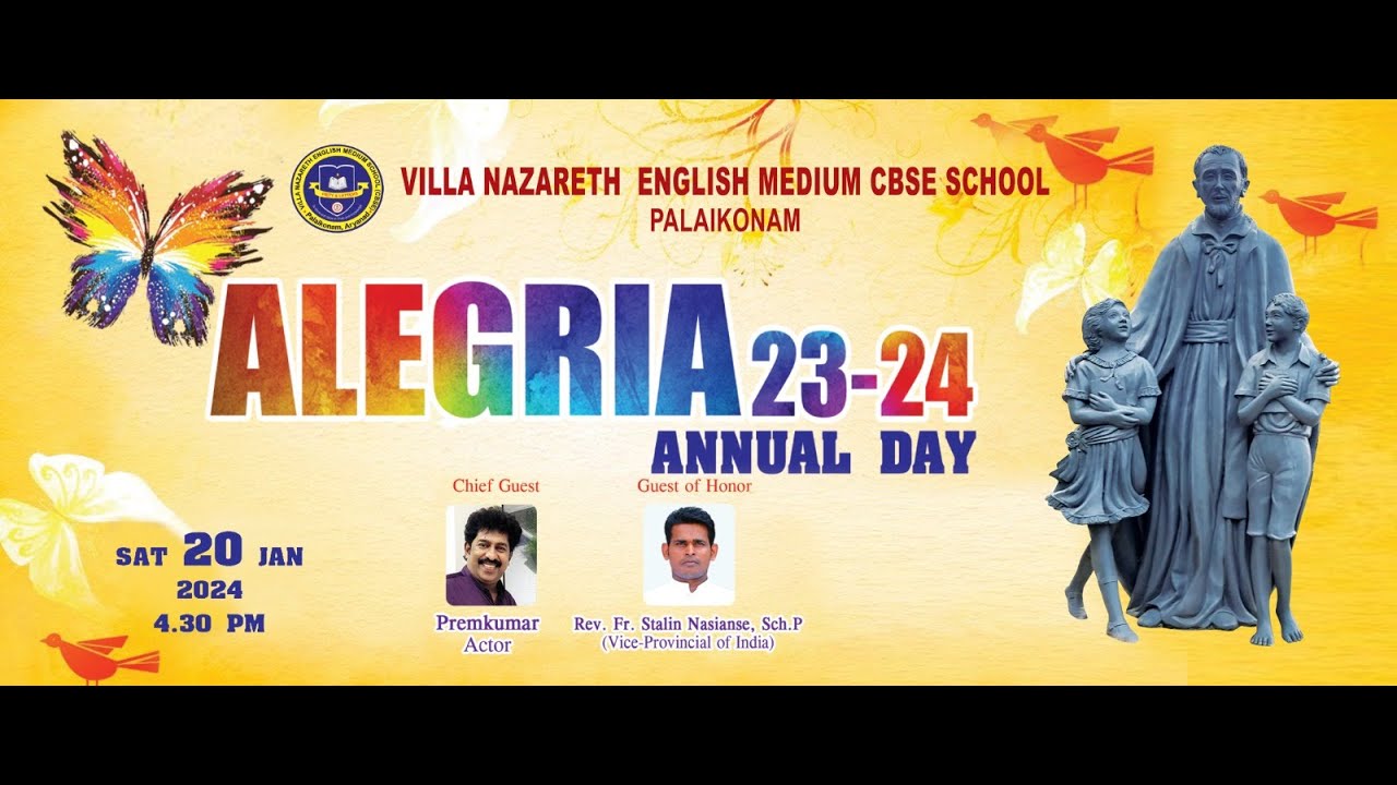 ALEGRIA 2023-24    ANNUAL DAY