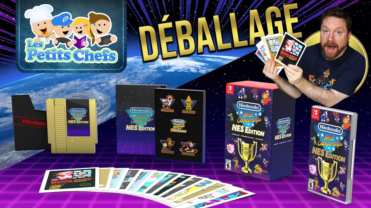 Nintendo World Championships: Nes Edition Déballage (Unboxing) | Les Petits Chefs