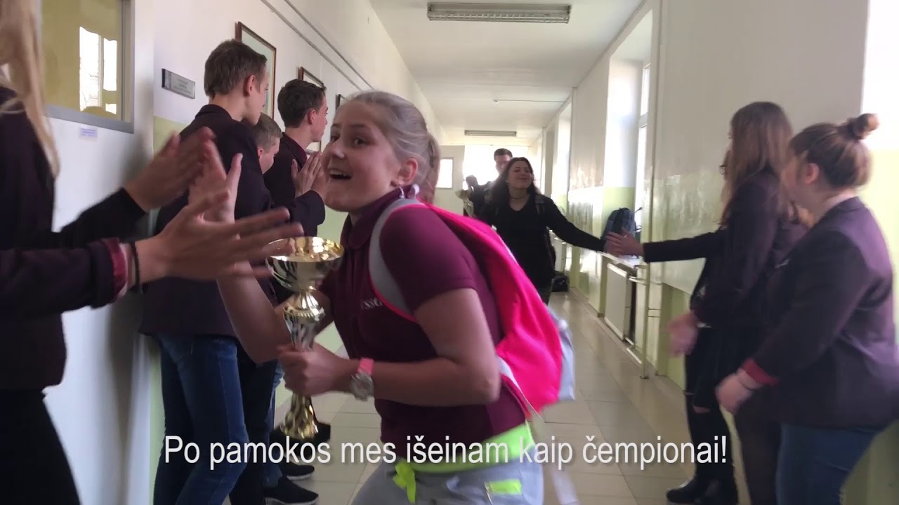 VSSG – geros formos čempionai! (Viduklės Simono Stanevičiaus gimnazija)