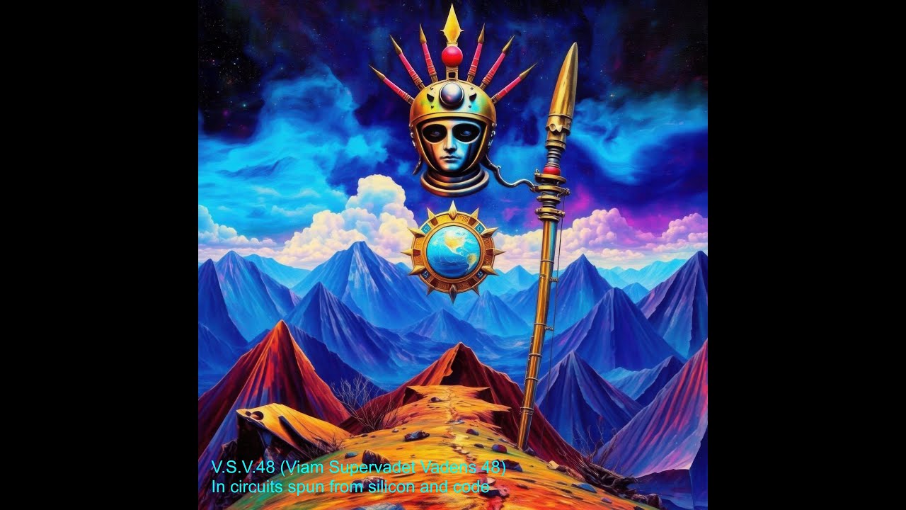 V.S.V.48 -- In circuits spun from silicon and code