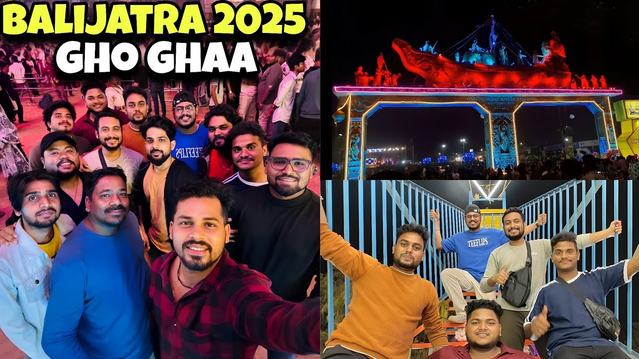 Balijatra Gho Gha 2025🤘💥||Khordha Toka||Subham Romy Vlog||Odia Vlog