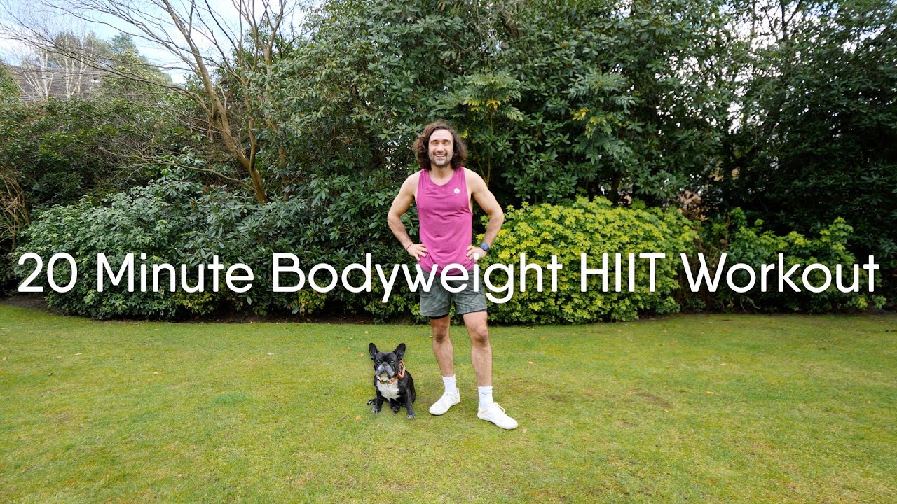 20 Minute Bodyweight HIIT Workout | Joe Wicks Workouts