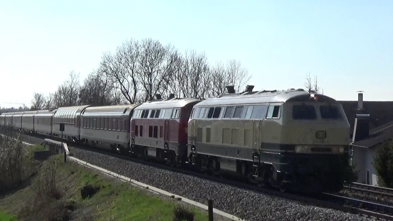 218 460 (Conny) mit EC bei Kaufering