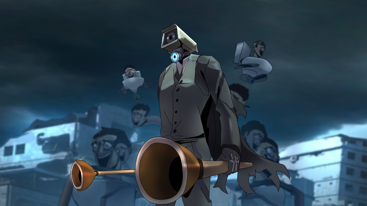 Skibidi Toilet But it's ANIME Part 4 - Skibidi Invasion!  | Friday Night Funkin' ANIMATION