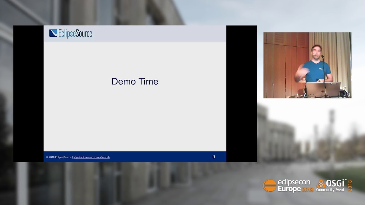 Building a Web-IDE based on Eclipse Theia for Smart Home | EclipseCon Europe 2018