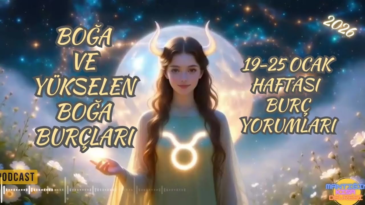 Boğa ve Yükselen Boğa Burçları | 19–25 Ocak Haftalık Yorum