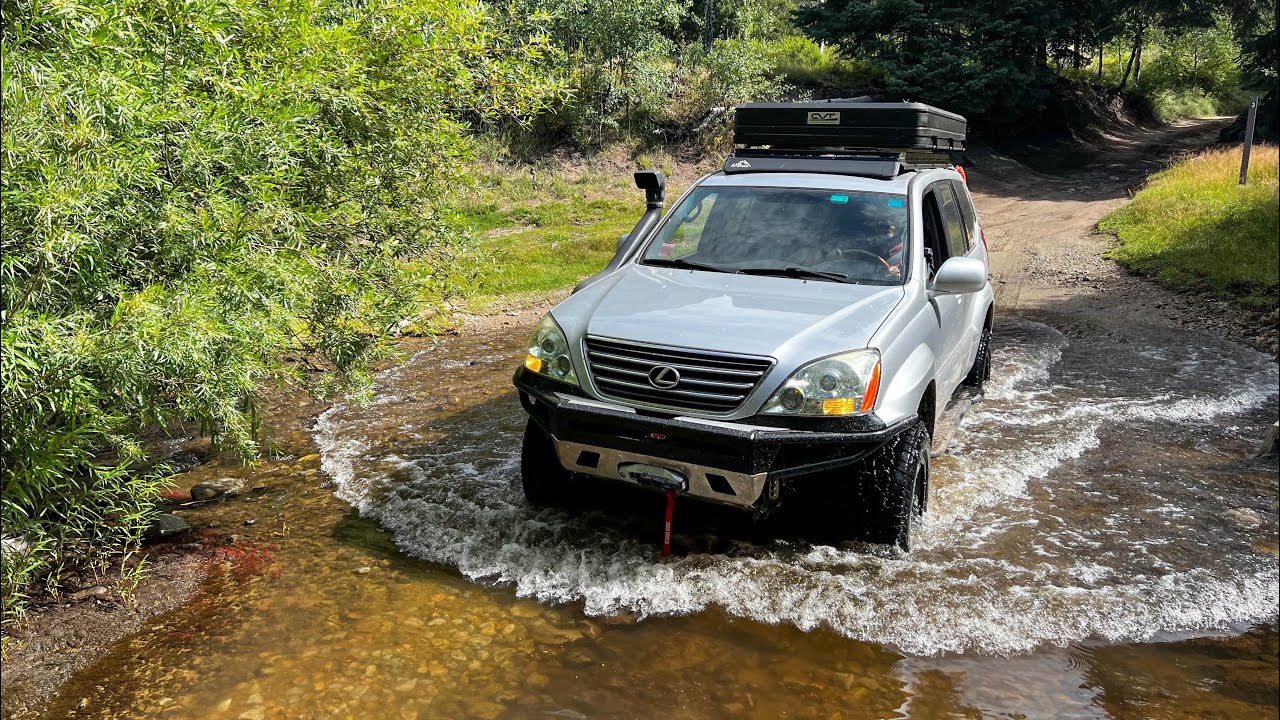 Установка шноркеля на GX470