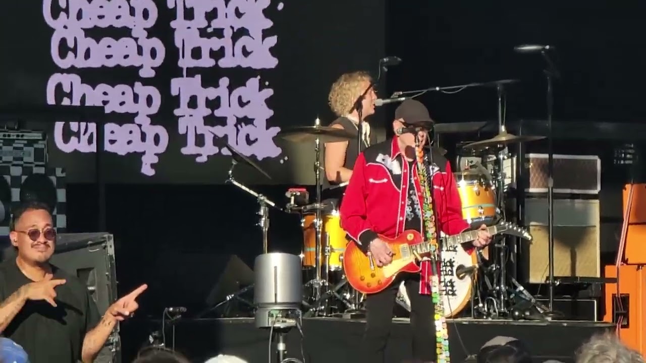 Cheap Trick Live New York State Fair Syracuse NY 8/21/25