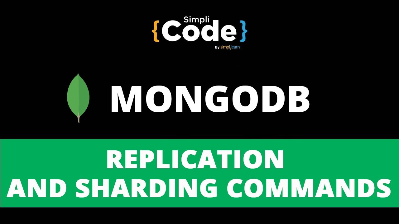Replication and Sharding Commands in MongoDB | MongoDB Tutorial for Beginners | MongoDB | SimpliCode
